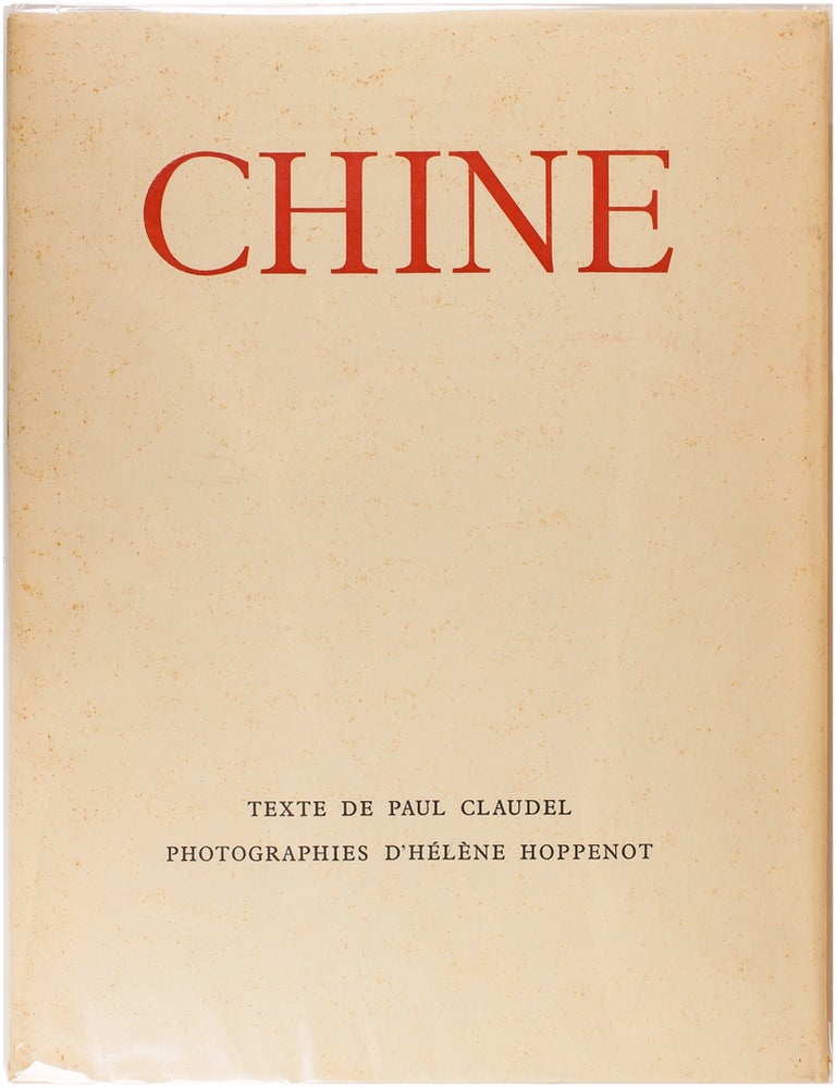 Item #26180 Chine. Hélène Hoppenot, Paul Claudel.