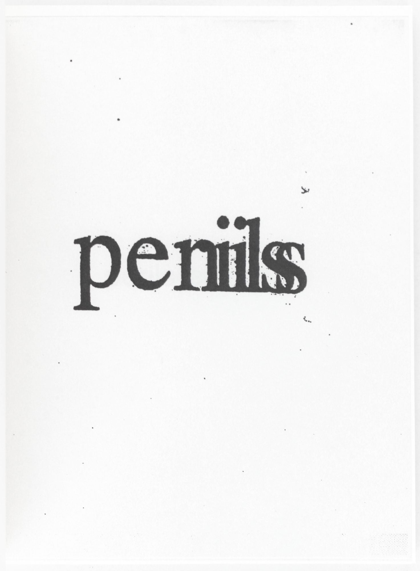 Psychopts Signed Limited Edition by Christopher Wool, Richard Hell on  Harper's