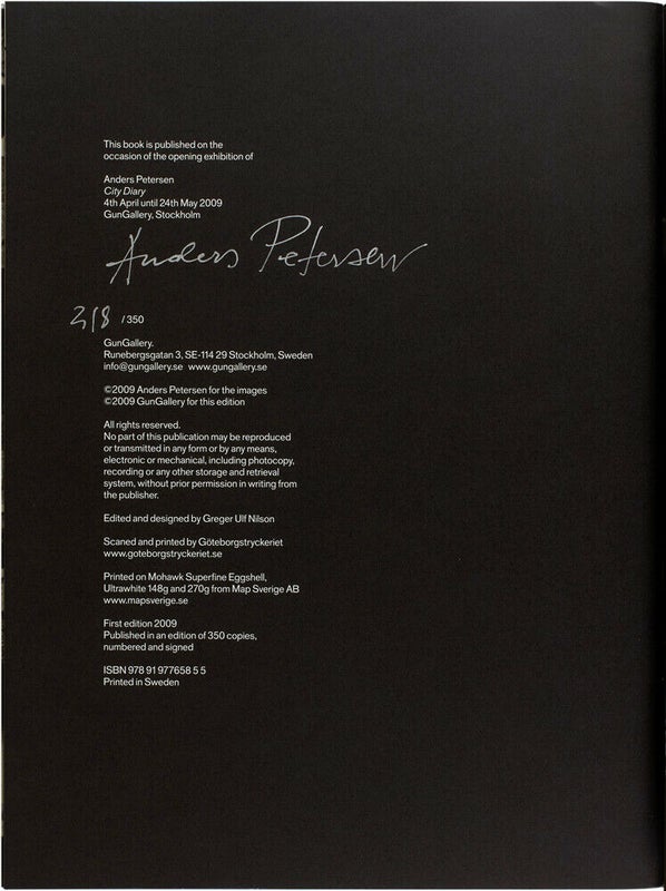 City Diary (Signed Limited Edition).