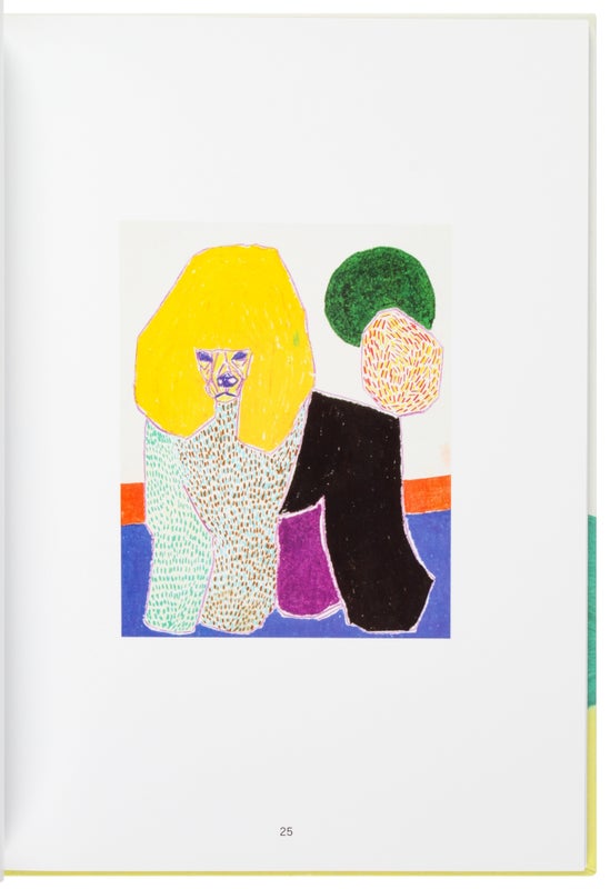 Poodles (Signed with Drawing).