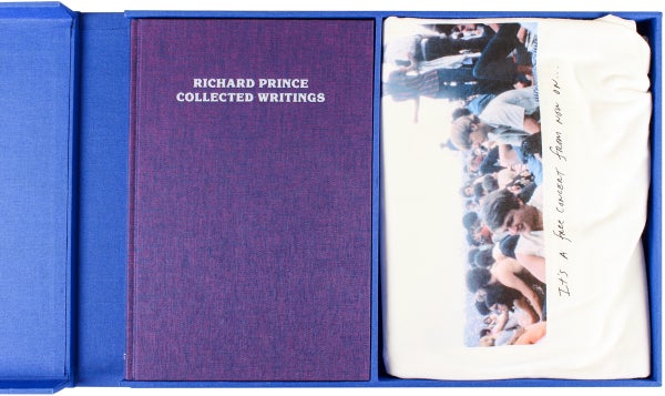 Richard Prince: Collected Writings (Deluxe Edition w/ T-Shirt).
