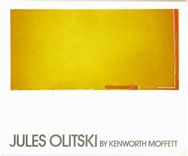 Item #26716 Jules Olitski. Jules Olitski, Kenworth Moffett