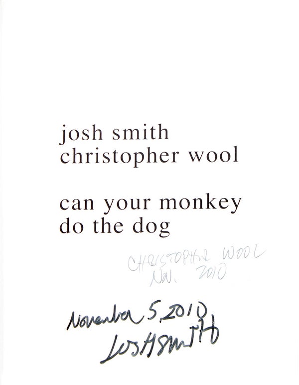 Can Your Monkey Do the Dog (Signed First Edition).
