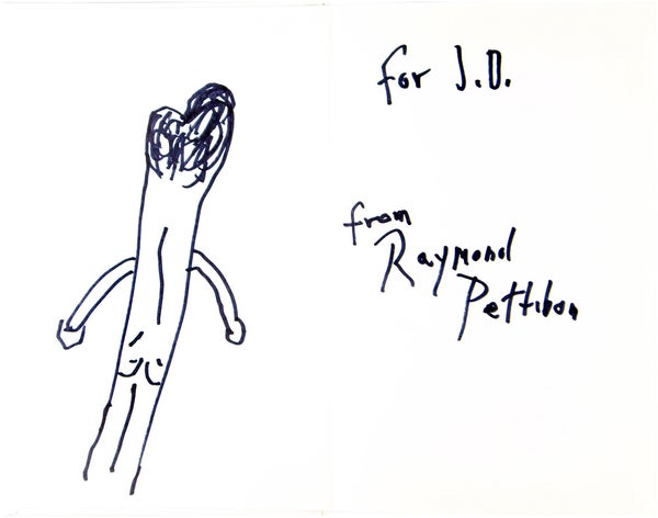 Raymond Pettibon: The Books 1978 - 1998 (Signed with drawing).