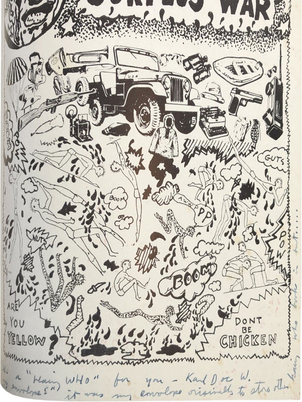 The Portable Hairy Who! (Inscribed by Karl Wirsum).