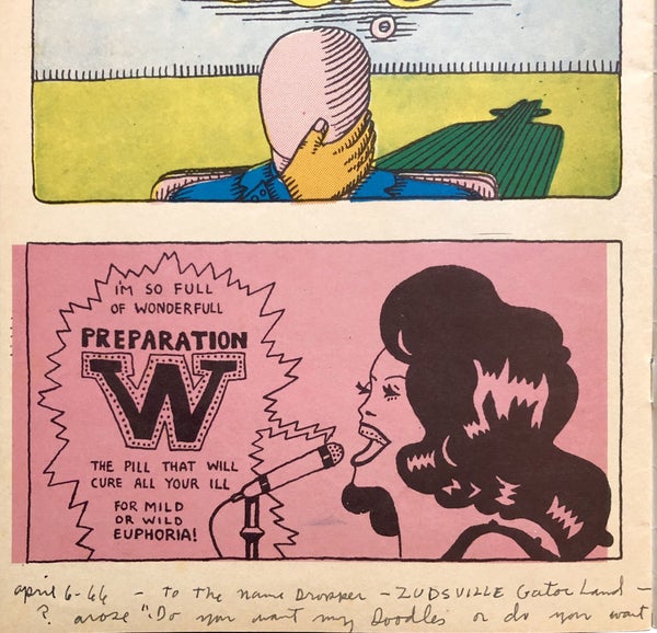 The Portable Hairy Who! (Inscribed by Karl Wirsum).