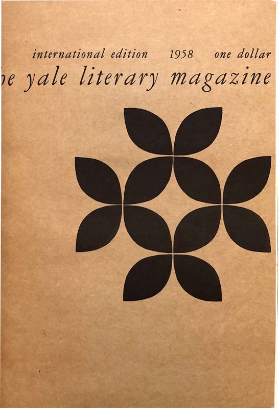 The Yale Literary Magazine: International Edition, 1958.