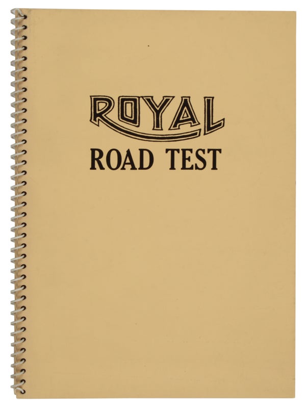 Item #27528 Royal Road Test (First Edition). Edward Ruscha, Mason Williams, Patrick Blackwell