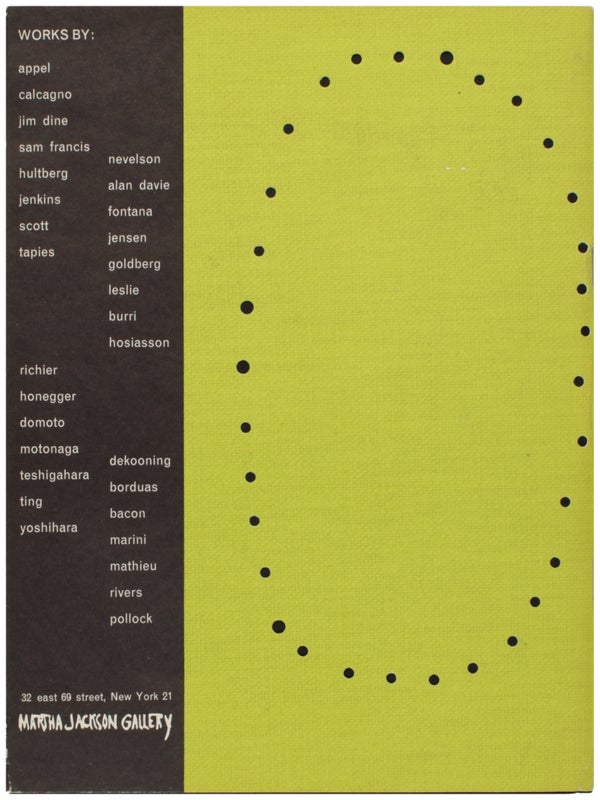 Lucio Fontana: Ten Paintings Of Venice.