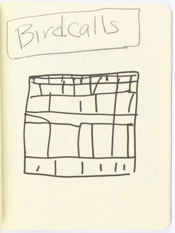 Stanley Whitney: Sketchbook (Signed).