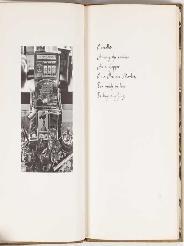 The Night I Lost My Baby. A Los Vegas Vignette (Inscribed by Williams).