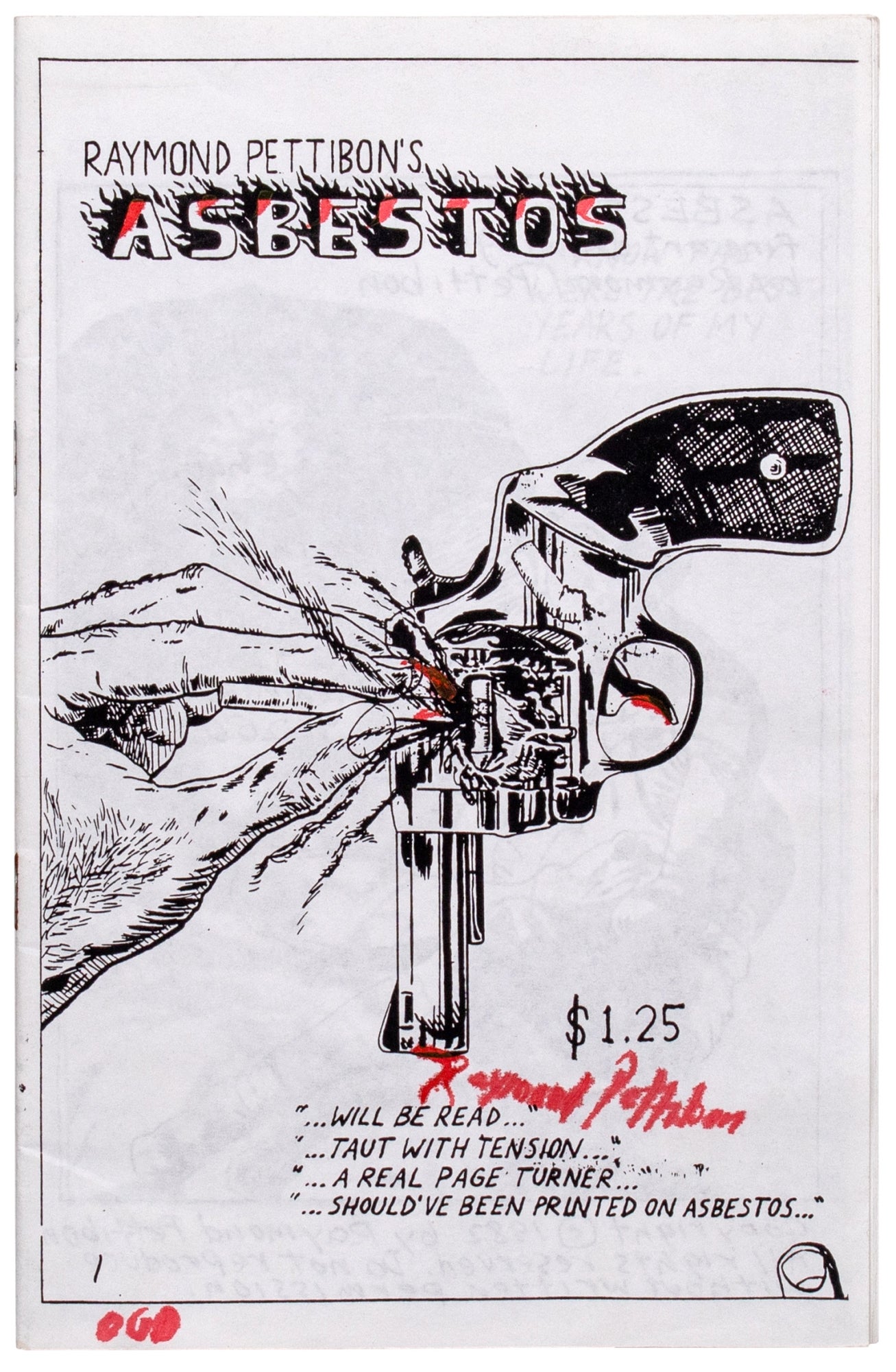 Asbestos: Fine Art Drawings by Raymond Pettibon Signed by Raymond Pettibon  on Harper's