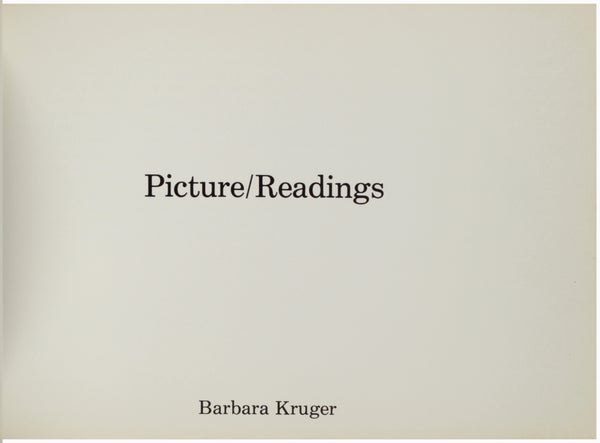 Picture/Readings (Signed).
