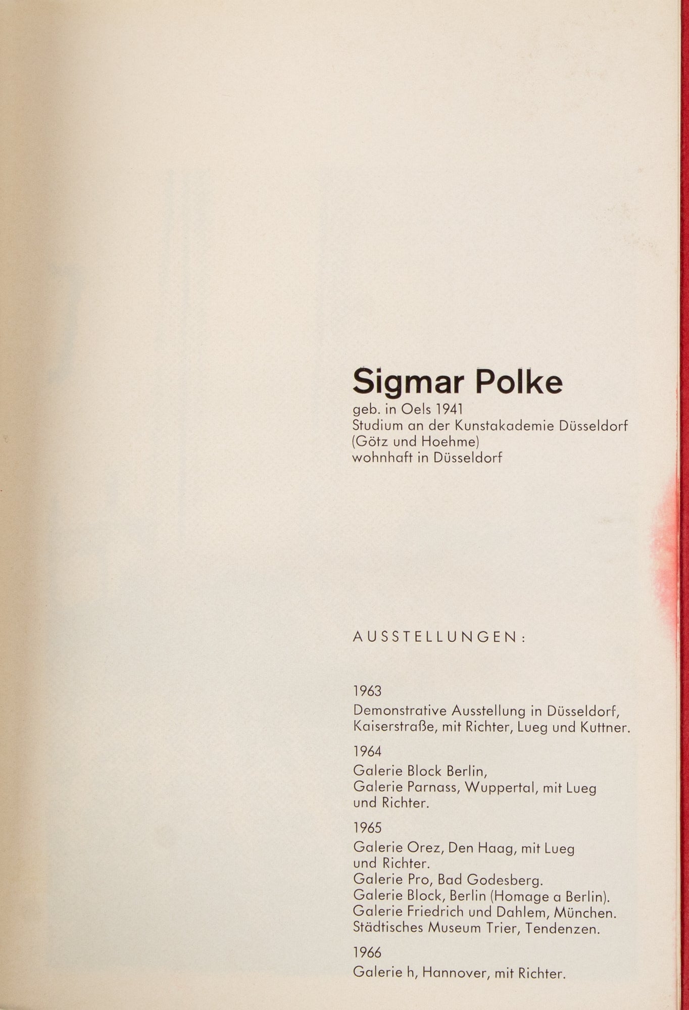 Polke/Richter, Richter/Polke by Sigmar Polke, Gerhard Richter on Harper's