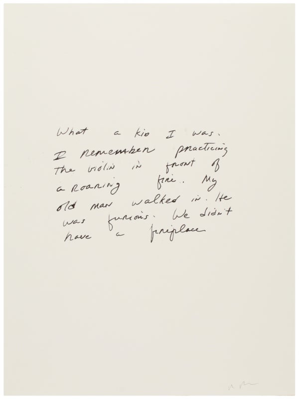 Item #28220 Inside World. (Signed Deluxe Edition with Joke Drawing). Richard Prince