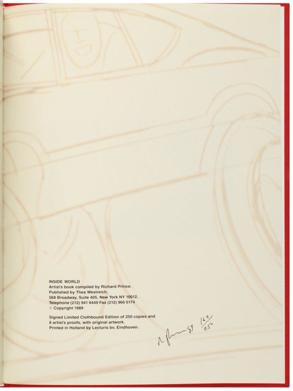 Inside World. (Signed Deluxe Edition with Joke Drawing).