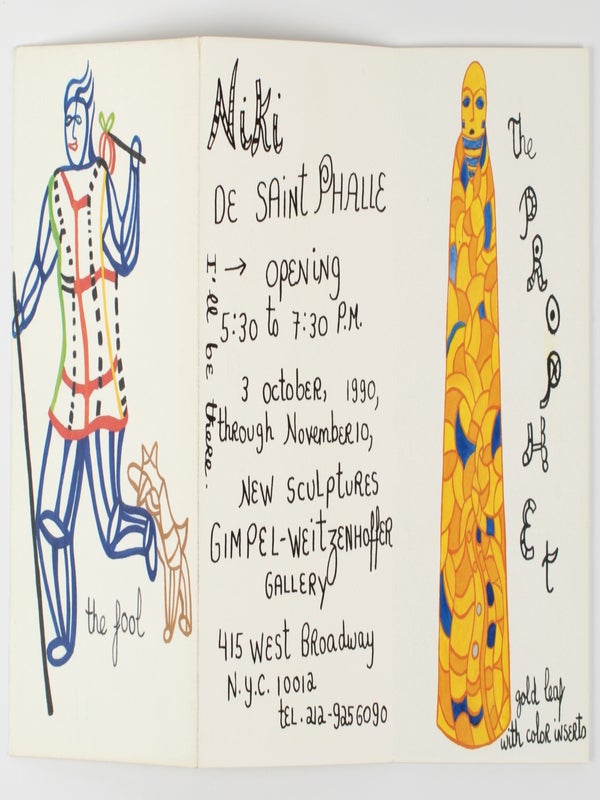 Niki de Saint Phalle: New Sculptures.