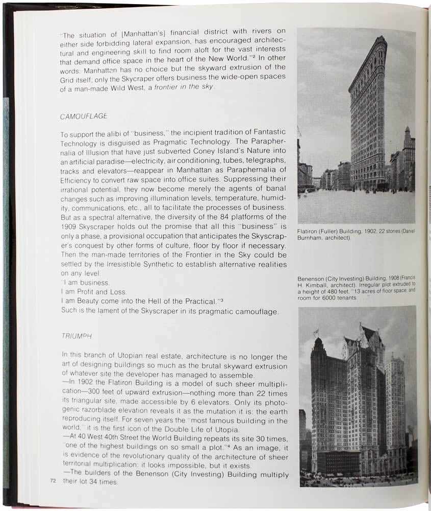 Delirious New York: A Retroactive Manifesto for Manhattan | Rem Koolhaas