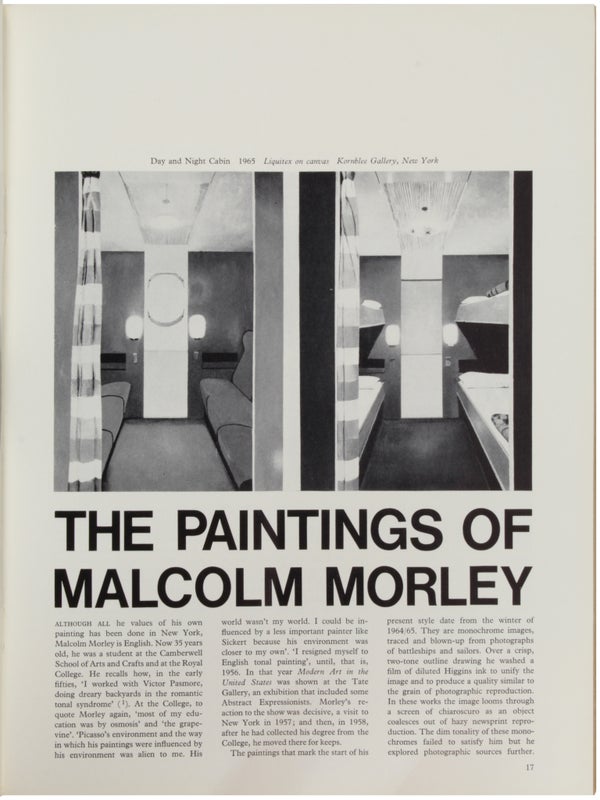 Art and Artists: Volume One, Number Eleven.