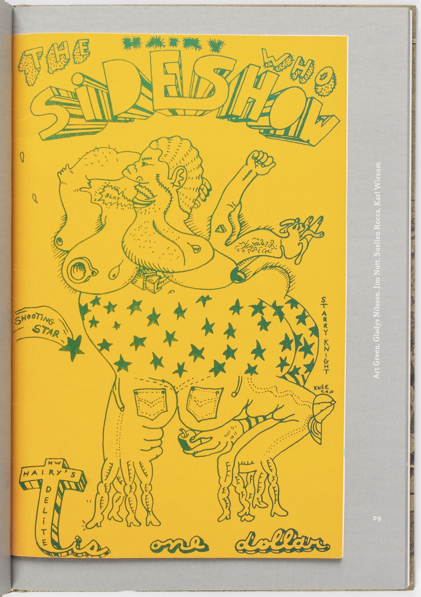 The Collected Hairy Who Publications 1966 1969 With Multiple Artist Signatures Jim Nutt Hairy