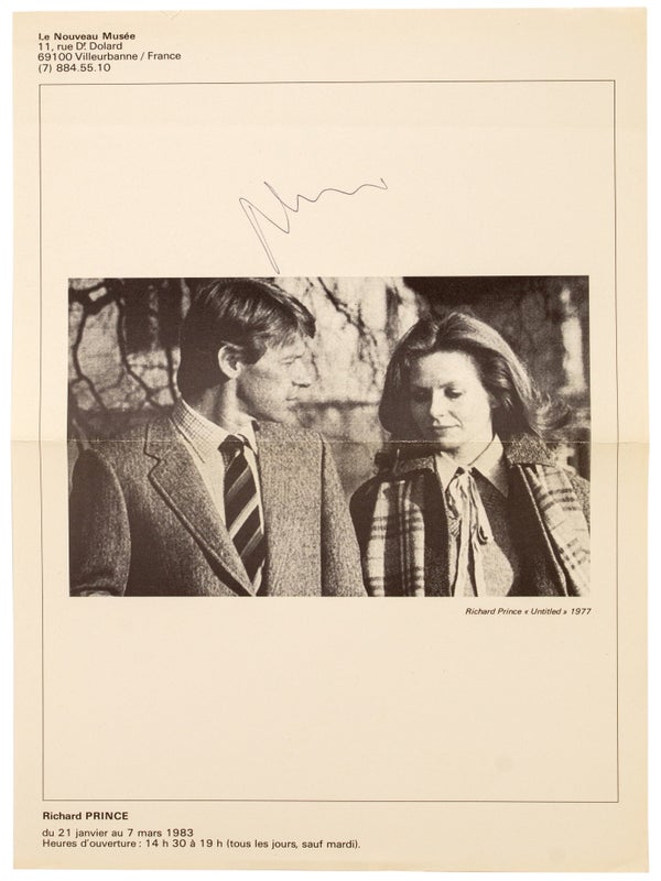 Pamphlet (Signed with Invitation).