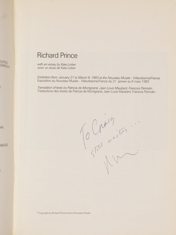 Pamphlet (Signed with Invitation).