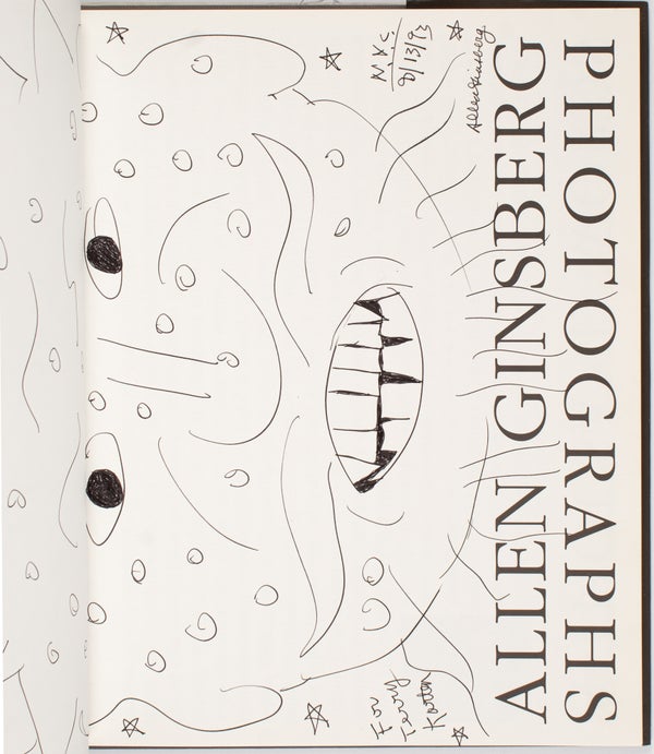 Photographs (Inscribed with Original Drawing).