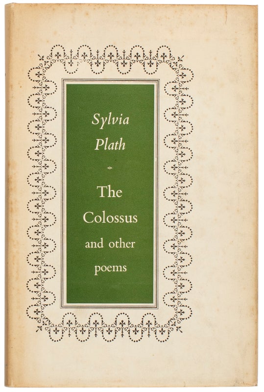 Item #28738 The Colossus. Sylvia Plath