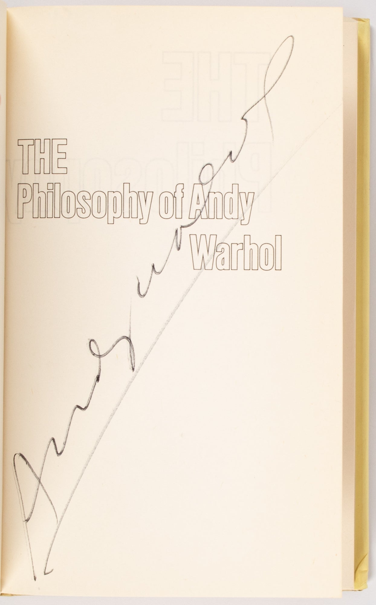 The Philosophy Of Andy Warhol From A To B And Back Again | Andy Warhol