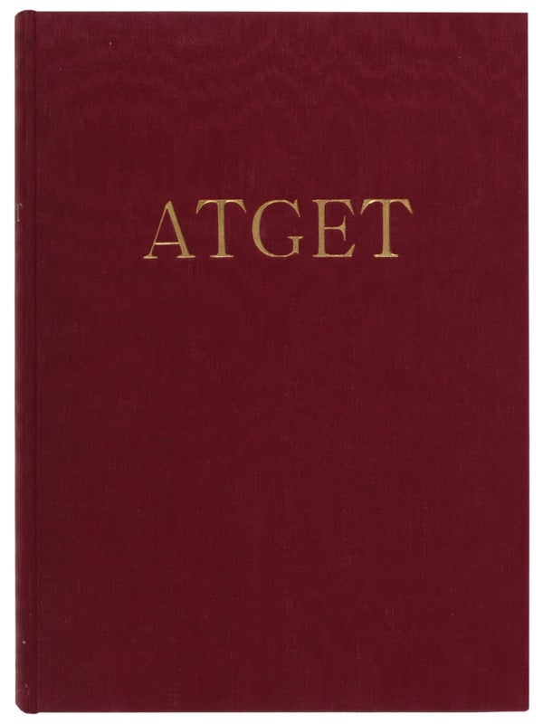 Item #28763 Atget: Photographe de Paris. Eugene Atget, Berenice Abbott