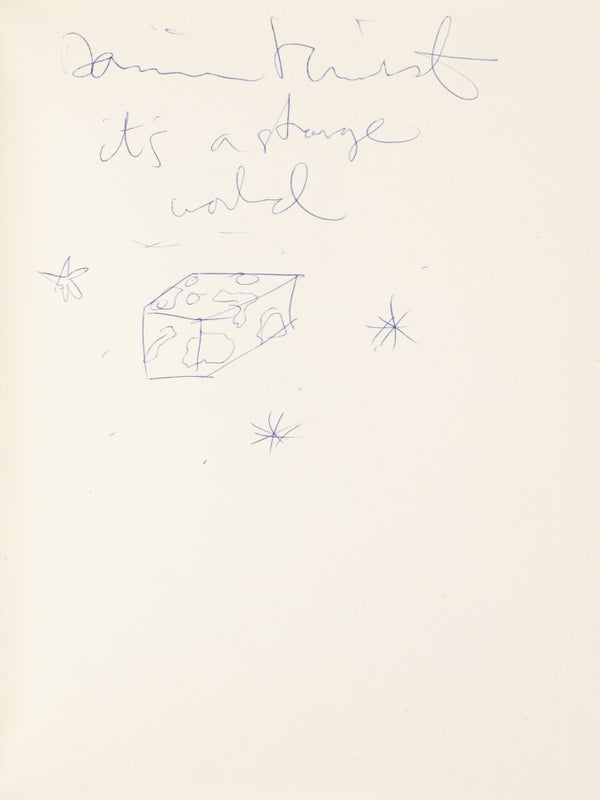 Making Beautiful Drawings: An Installation (Signed with Drawing).