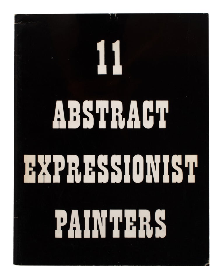Item #29015 11 Abstract Expressionist Painters (with Invitation). Jackson Pollock.
