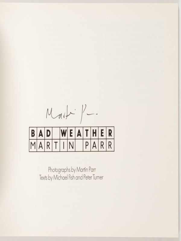 Bad Weather (Signed).