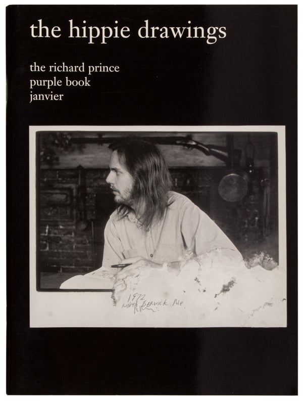Item #29099 The Hippie Drawings: The Richard Prince Purple Book. Richard Prince