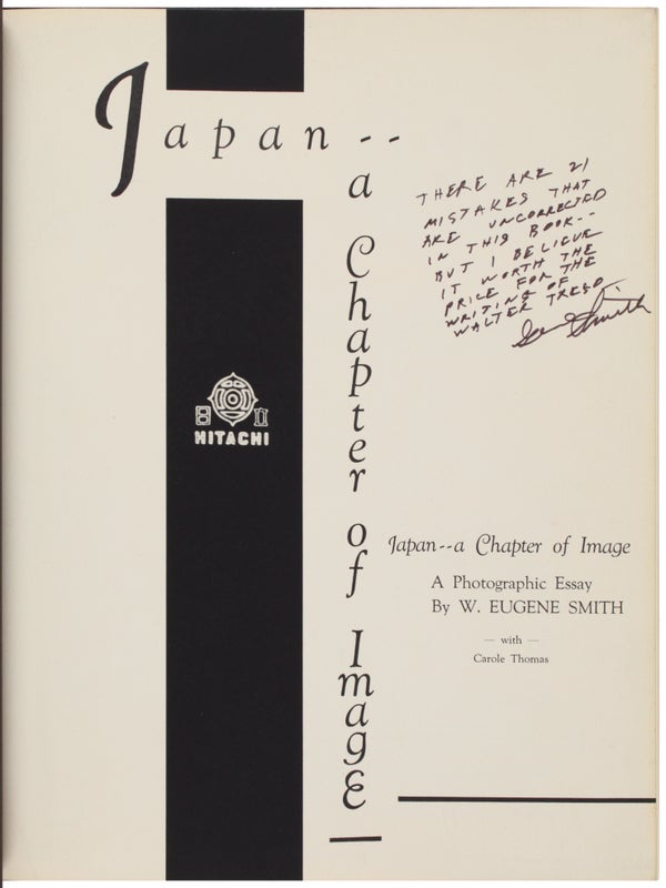 Japan... A Chapter of Image (Inscribed).