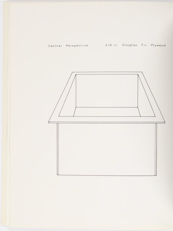 Donald Judd: Fifteen Works.