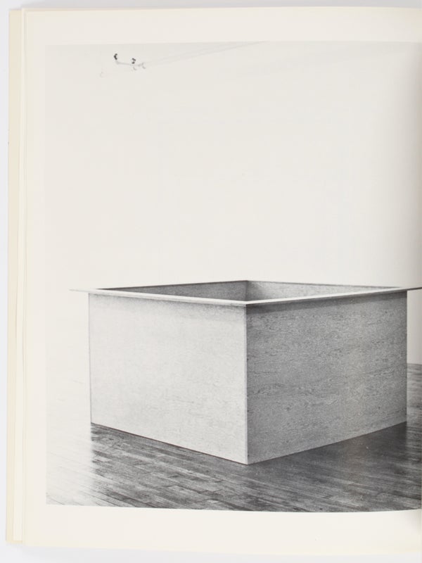 Donald Judd: Fifteen Works.