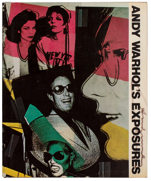 Item #29220 Andy Warhol's Exposures (Inscribed). Andy Warhol, Bob Colacello