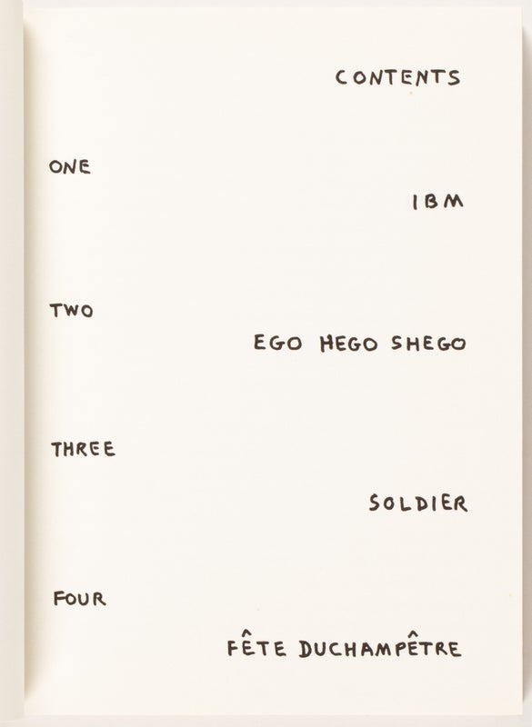 A Valentine for Noël: Four Variations on a Scheme (Twice Signed).