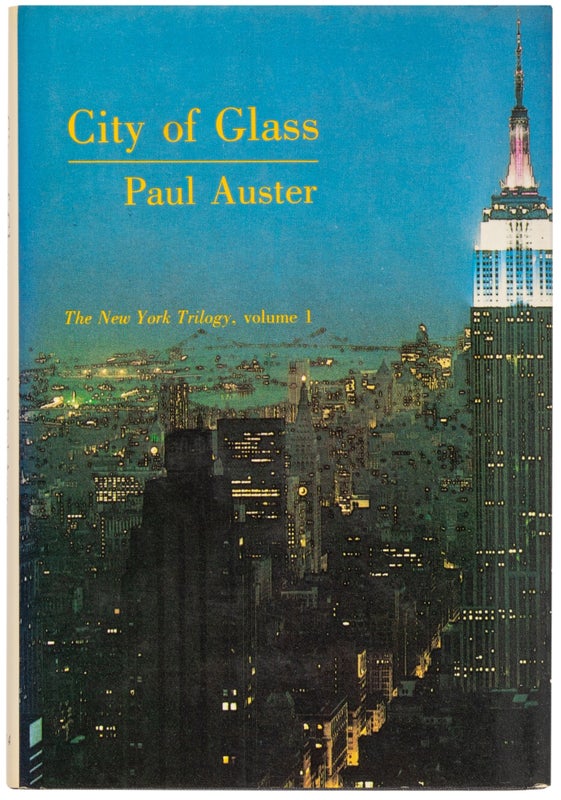 The New York Trilogy: City of Glass / Ghosts / The Locked Room (Signed First Editions).