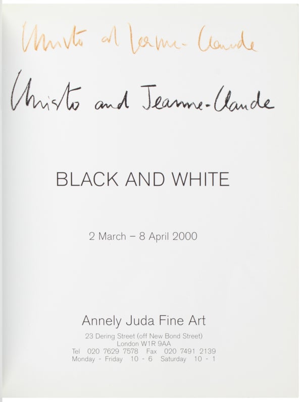 Black and White (Signed).