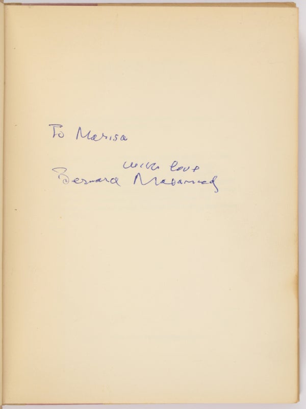 The Magic Barrel (Inscribed).