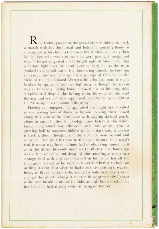 The Natural (First Edition).