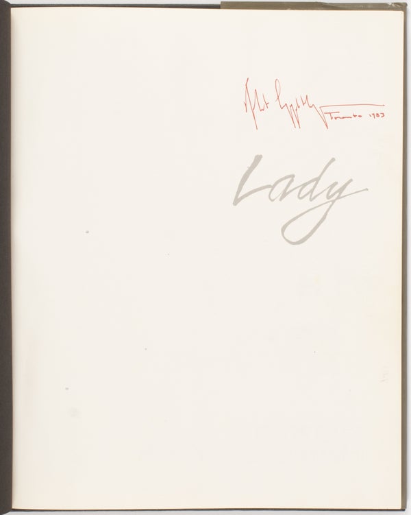 Lady Lisa Lyon (Signed).