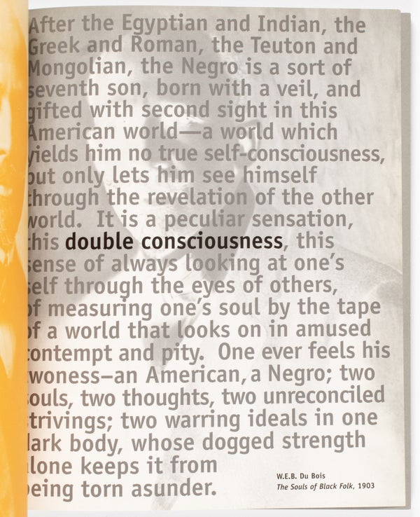 Double Consciousness: Black Conceptual Art Since 1970.