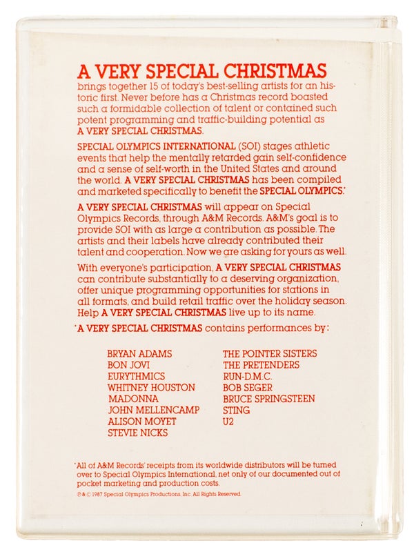 A Very Special Christmas (Advance Cassette Release).