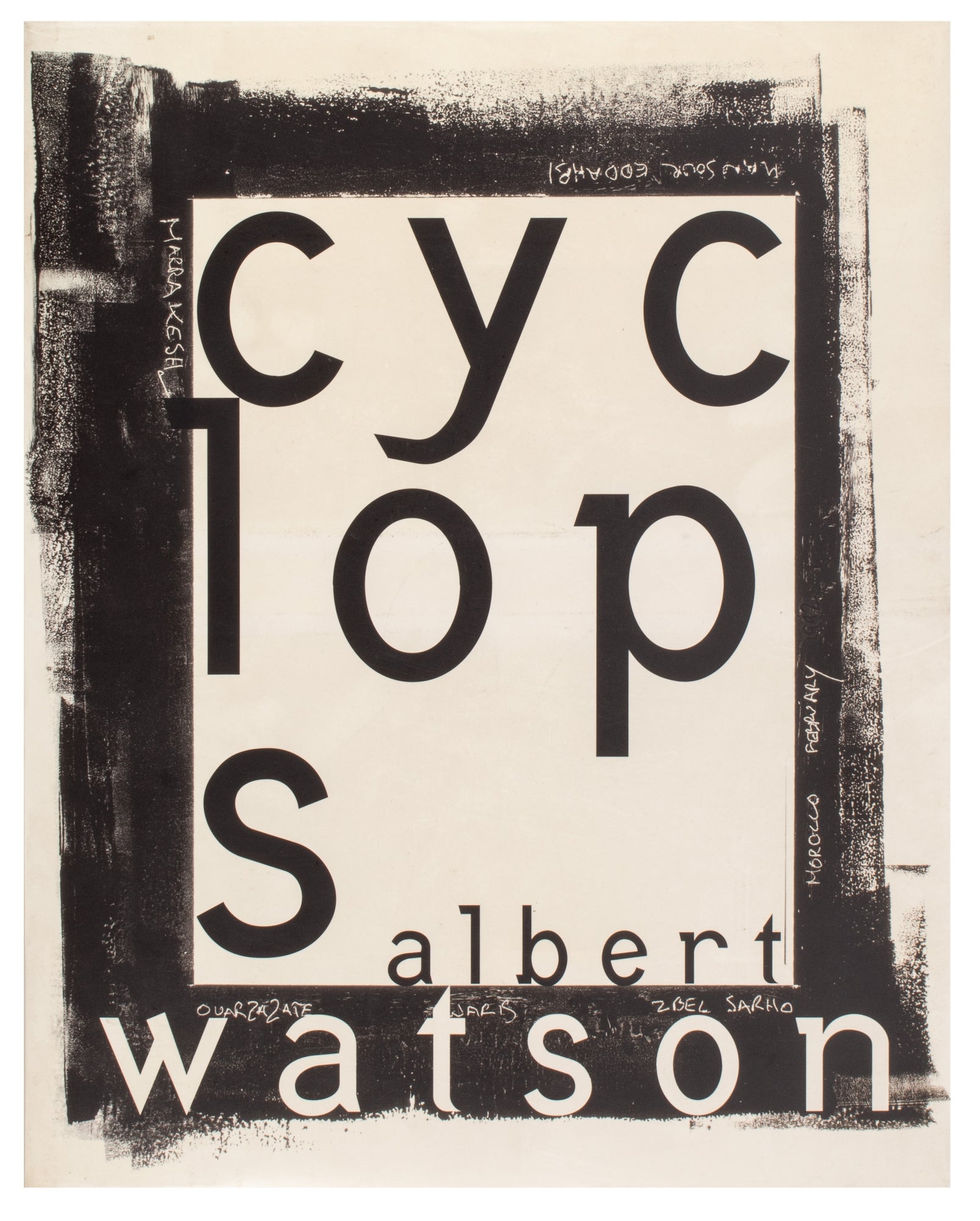 Cyclops Signed by Albert Watson on Harper's