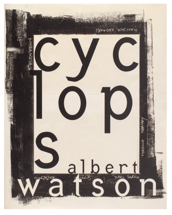 Item #30080 Cyclops (Signed). Albert Watson