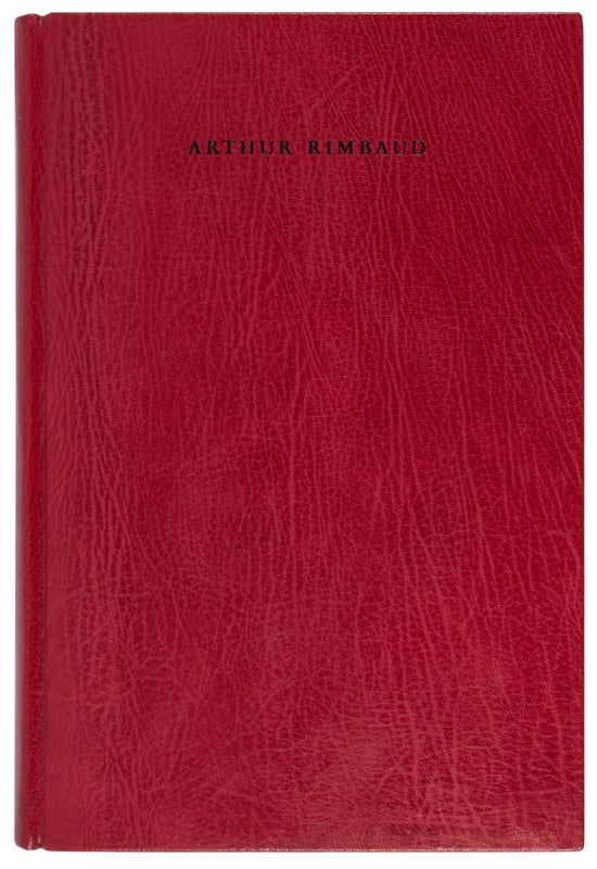 Item #30138 A Season in Hell. Arthur Rimbaud, Robert Paul Schmidt . Mapplethorpe, Translation