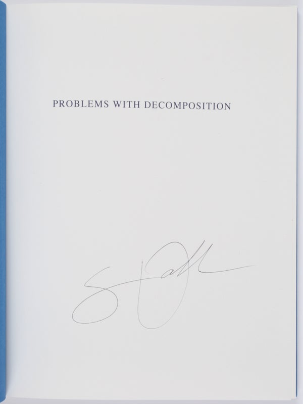 Problems with Decomposition (Signed).